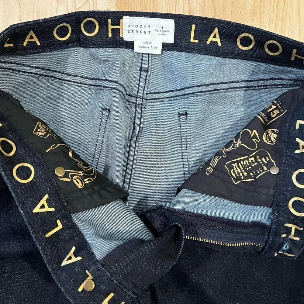 Kate Spade Broome Street Dark Wash Jeans Women’s 28